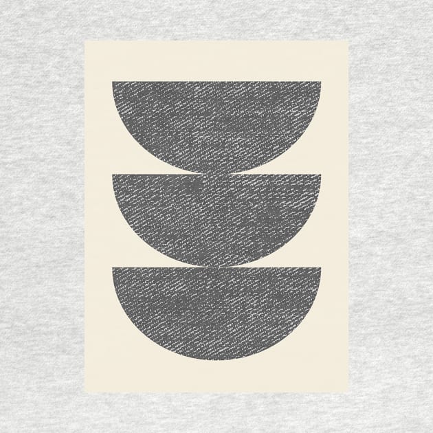 Half Circle 3 - Gray by moonlightprint